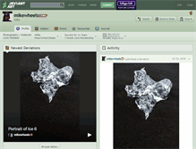 Tablet Screenshot of mikewheels.deviantart.com