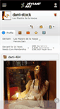 Mobile Screenshot of dani-stock.deviantart.com