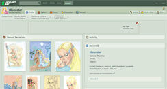 Desktop Screenshot of nieuwster.deviantart.com