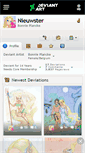 Mobile Screenshot of nieuwster.deviantart.com