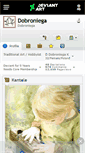 Mobile Screenshot of dobroniega.deviantart.com