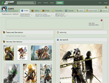 Tablet Screenshot of ccers.deviantart.com