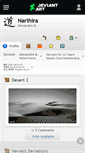 Mobile Screenshot of narihira.deviantart.com