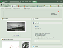 Tablet Screenshot of narihira.deviantart.com