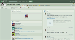 Desktop Screenshot of for-the-love-of-top.deviantart.com
