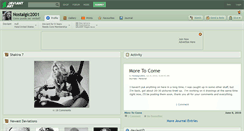 Desktop Screenshot of nostalgic2001.deviantart.com