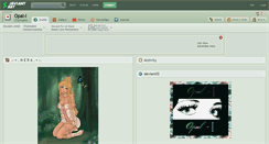 Desktop Screenshot of opal-i.deviantart.com