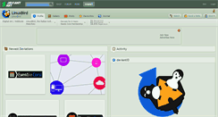 Desktop Screenshot of linuxbird.deviantart.com