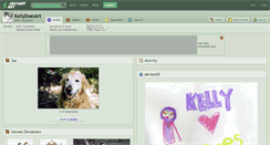 Desktop Screenshot of kellydoesart.deviantart.com