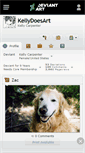 Mobile Screenshot of kellydoesart.deviantart.com