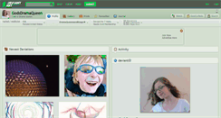 Desktop Screenshot of godsdramaqueen.deviantart.com