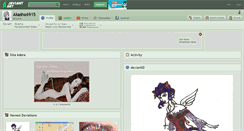 Desktop Screenshot of akasha6915.deviantart.com