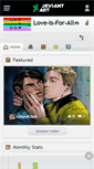 Mobile Screenshot of love-is-for-all.deviantart.com