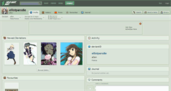 Desktop Screenshot of elliotparodie.deviantart.com