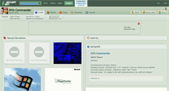 Desktop Screenshot of dos-commander.deviantart.com