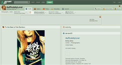 Desktop Screenshot of muffinsismylover.deviantart.com