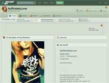 Tablet Screenshot of muffinsismylover.deviantart.com