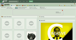 Desktop Screenshot of cyphaflip.deviantart.com