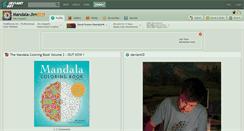 Desktop Screenshot of mandala-jim.deviantart.com