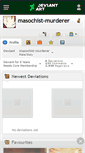 Mobile Screenshot of masochist-murderer.deviantart.com