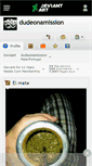 Mobile Screenshot of dudeonamission.deviantart.com