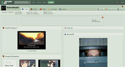 Desktop Screenshot of koarumazaki.deviantart.com