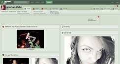 Desktop Screenshot of american-cliche.deviantart.com