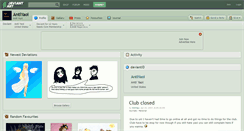 Desktop Screenshot of antiyaoi.deviantart.com