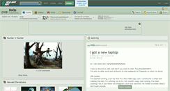 Desktop Screenshot of doop.deviantart.com