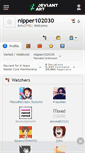 Mobile Screenshot of nipper102030.deviantart.com