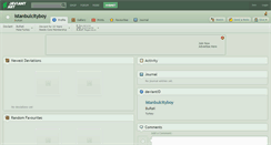 Desktop Screenshot of istanbulcityboy.deviantart.com