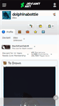 Mobile Screenshot of dolphinabottle.deviantart.com