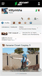 Mobile Screenshot of kittymisha.deviantart.com