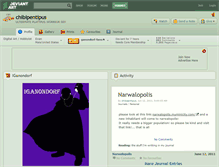 Tablet Screenshot of chibipentipus.deviantart.com