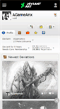 Mobile Screenshot of agameanx.deviantart.com