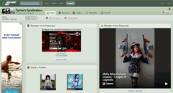 Desktop Screenshot of gamers-syndicate.deviantart.com