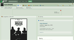 Desktop Screenshot of muse-obsessed.deviantart.com