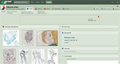 Desktop Screenshot of kitsuna-chan.deviantart.com