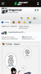 Mobile Screenshot of dragonniar.deviantart.com