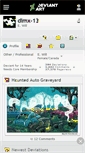 Mobile Screenshot of dlmx-13.deviantart.com