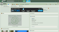 Desktop Screenshot of aislynn.deviantart.com