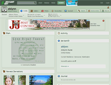 Tablet Screenshot of aislynn.deviantart.com