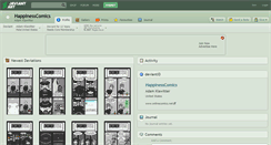 Desktop Screenshot of happinesscomics.deviantart.com