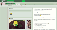 Desktop Screenshot of crazyaboutcupcakes.deviantart.com