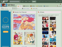 Tablet Screenshot of kairi-fans.deviantart.com