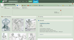 Desktop Screenshot of angelmaximumride.deviantart.com