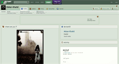 Desktop Screenshot of mister-khalid.deviantart.com