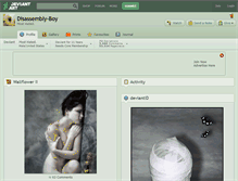 Tablet Screenshot of disassembly-boy.deviantart.com