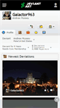 Mobile Screenshot of galactor963.deviantart.com