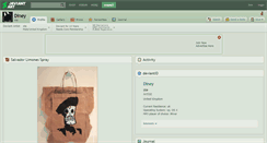 Desktop Screenshot of diney.deviantart.com